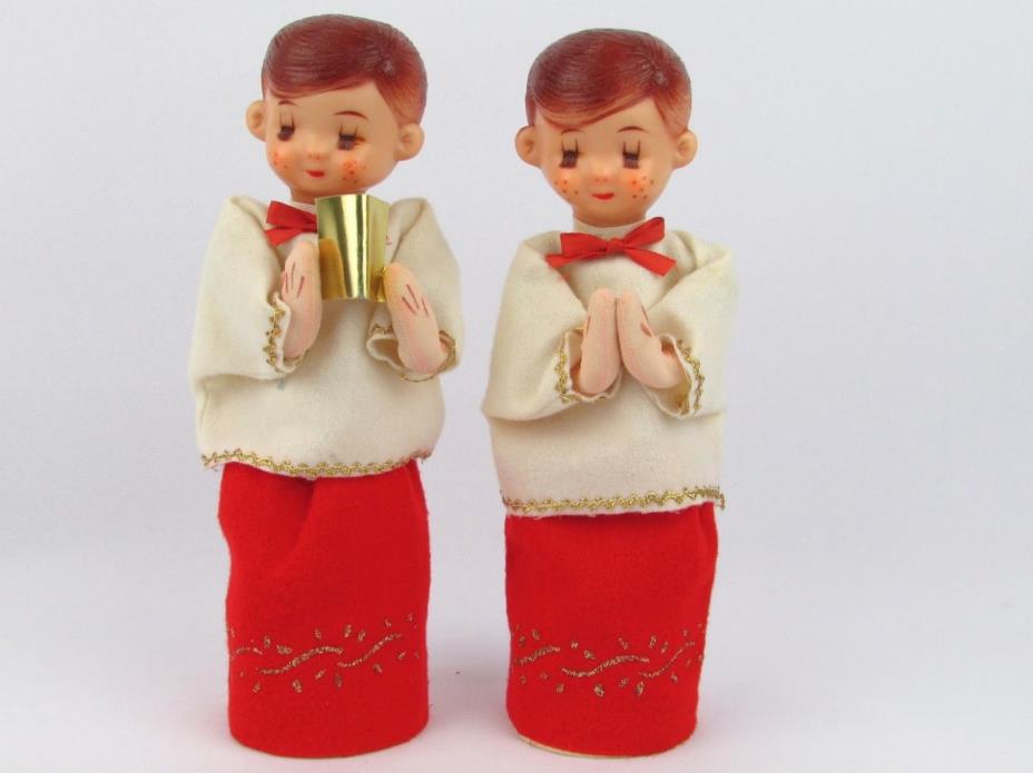 Vintage Christmas Choir Boy 6