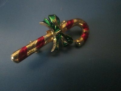 Christmas Candy Cane   Pin vintage