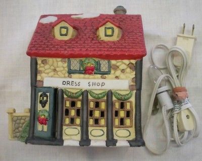 Dickens Collectables - Towne Series - Dress Shop - Pre-Owned - No Box