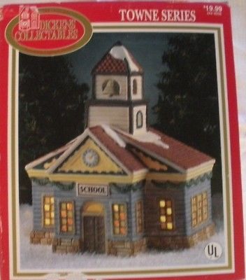 Dickens Collectables - Towne Series - School - Pre-Owned