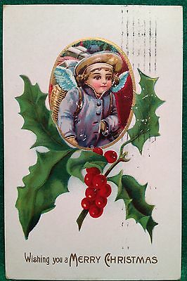 Christmas Post Card Postcard Used Germany
