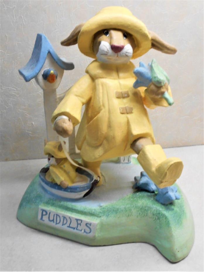 House Of Hatten 1996 Spring Puddles Bunny 9