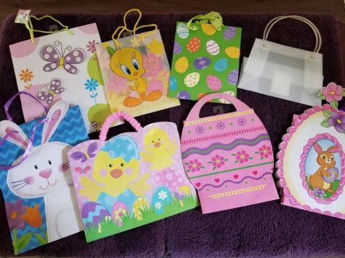 Gift Bag Easter Lot  8 pcs