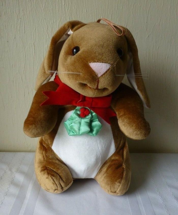 Vintage Velveteen Rabbit 1985 Plush Collectible Rabbit Ears 14 Inches Velvetten