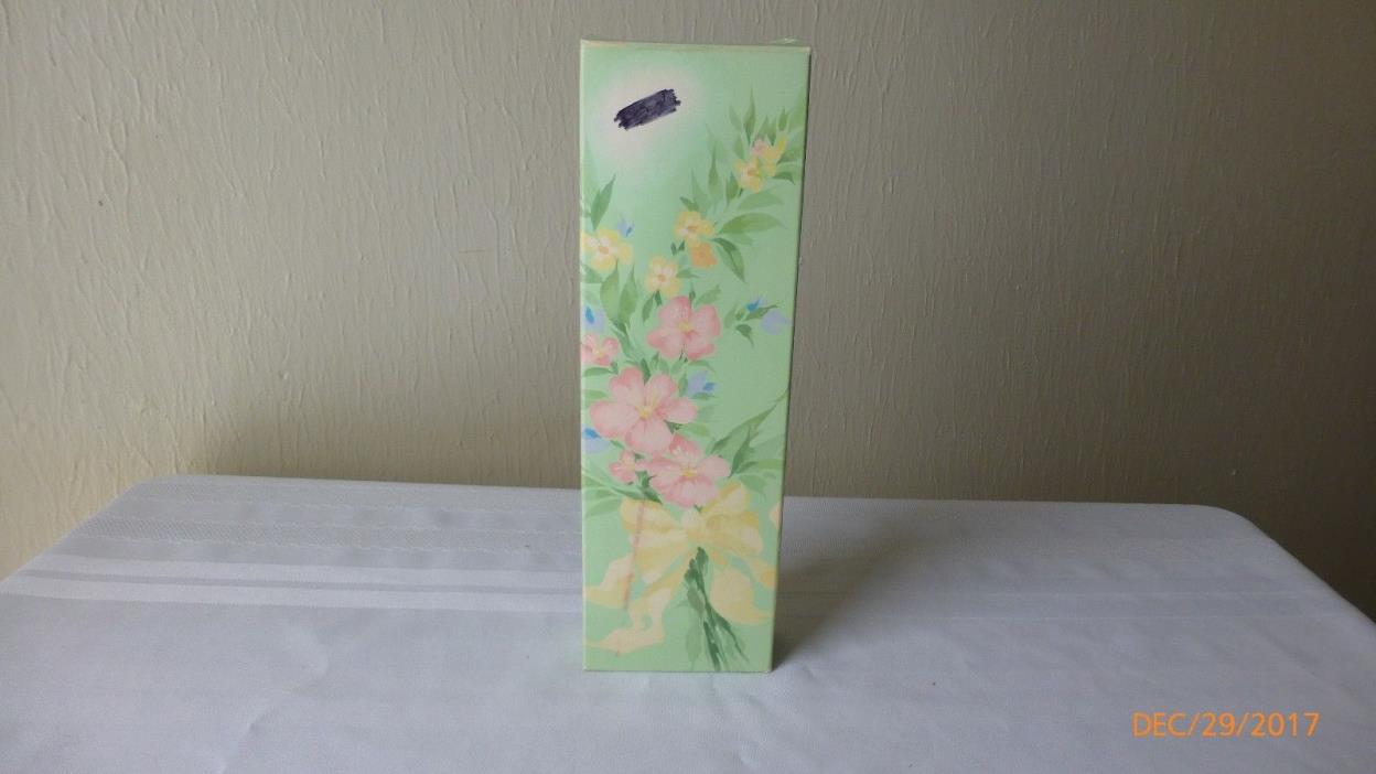 VTG Avon Easter Surprise Garlandia Fragranced Taper Candle 10 Inch Original Box