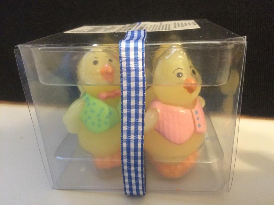 Set 0f 4 Easter Chick Candles NIB