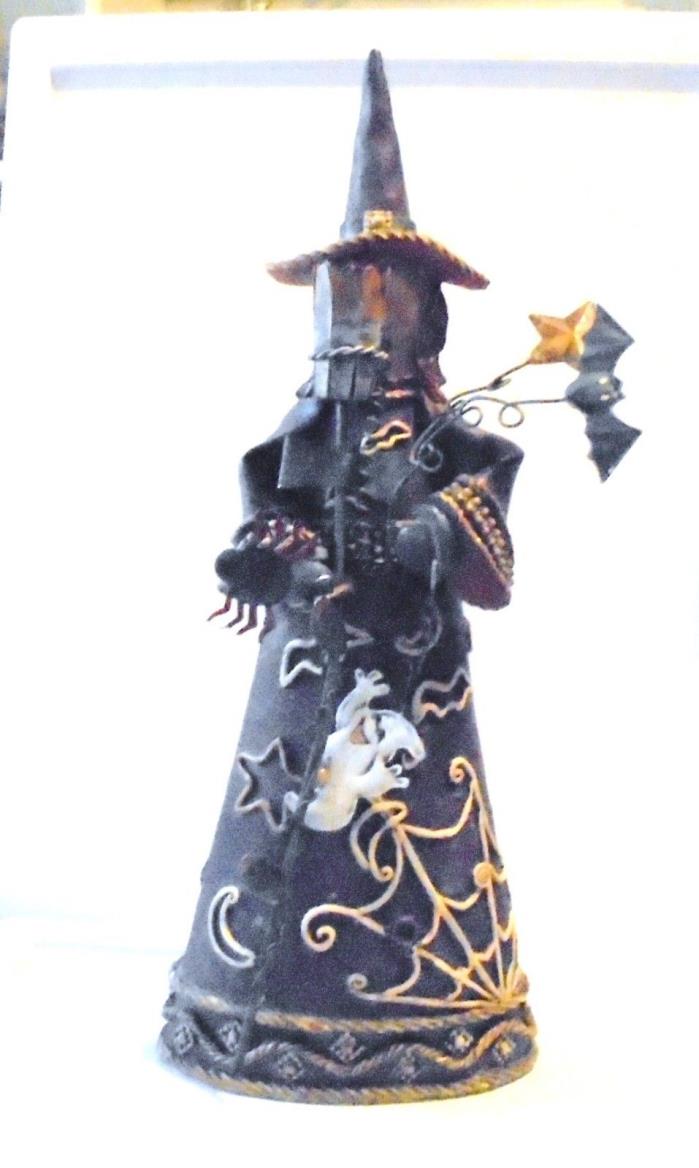 Large Halloween Witch Metal 14