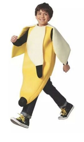 NWT Target Youth Child Peeled Banana Costume Yellow Small/Medium
