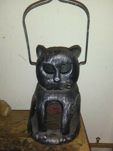 Vintage Cat Lantern