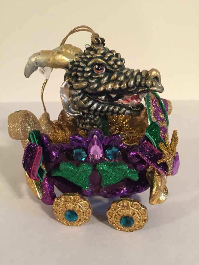 Katherine's Collection Dragon Float  Mardi Gras Christmas Ornament