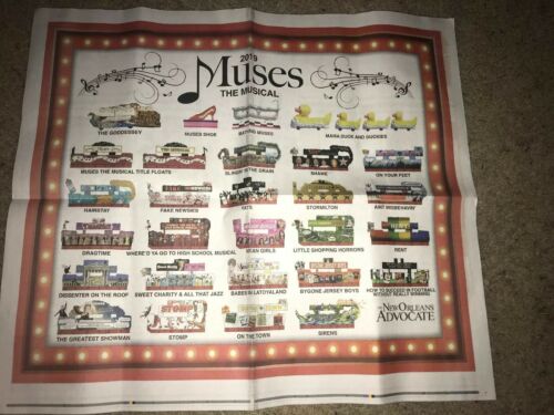 2019 Krewe Of Muses Parade Bulletin Mardi Gras New Orleans