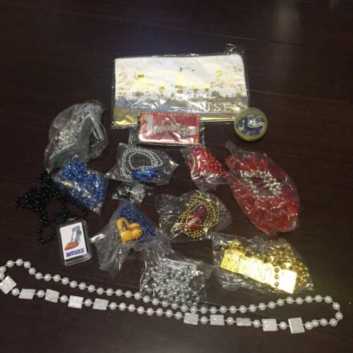 Mardi Gras Krewe of Muses 2019 Parade Throws High Heel Bracelet Lot Bundle Beads