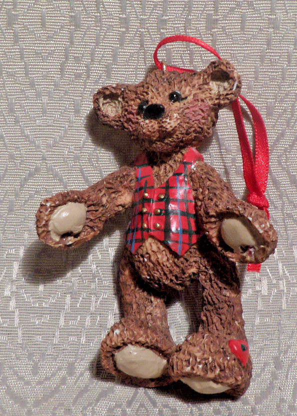 Teddy Bear Christmas Ornament