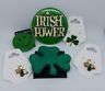 Mixed Lot of St. Patrick's Day Shamrock Pin Brooches Tie Tac's