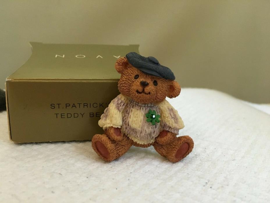 Avon St Patrick's Day Teddy Bear Pin