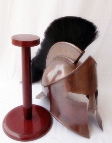 Brown Antique 300 spartan Collectible Roman Medieval Viking Helmet