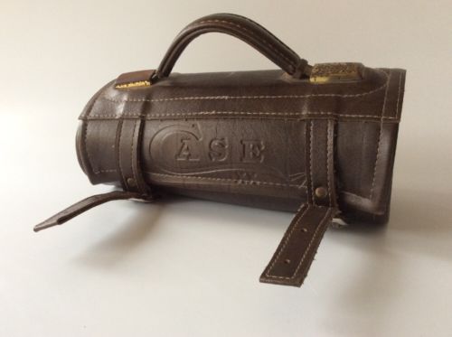 Vintage CASE Leather Knife Roll Bag