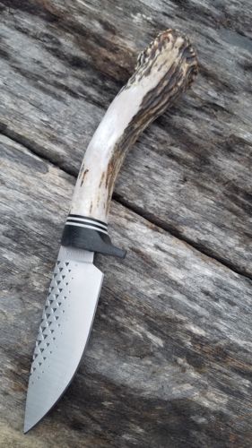 Farrier rasp Knife Whitetail antler