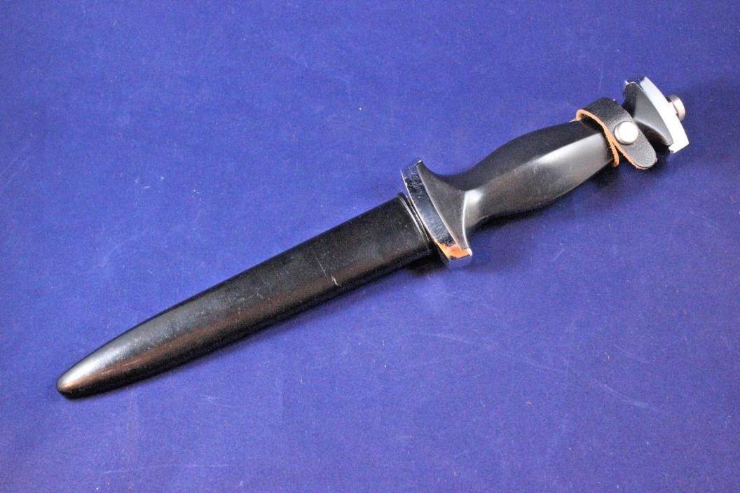 Vintage Knife Solingen Germany Dagger Black Panther Boot Knife 11