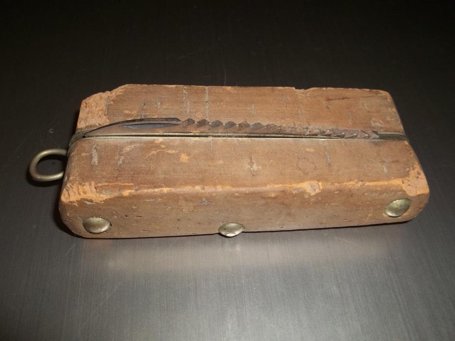 Vintage Old German Floating Fishing Fish Folding Knife