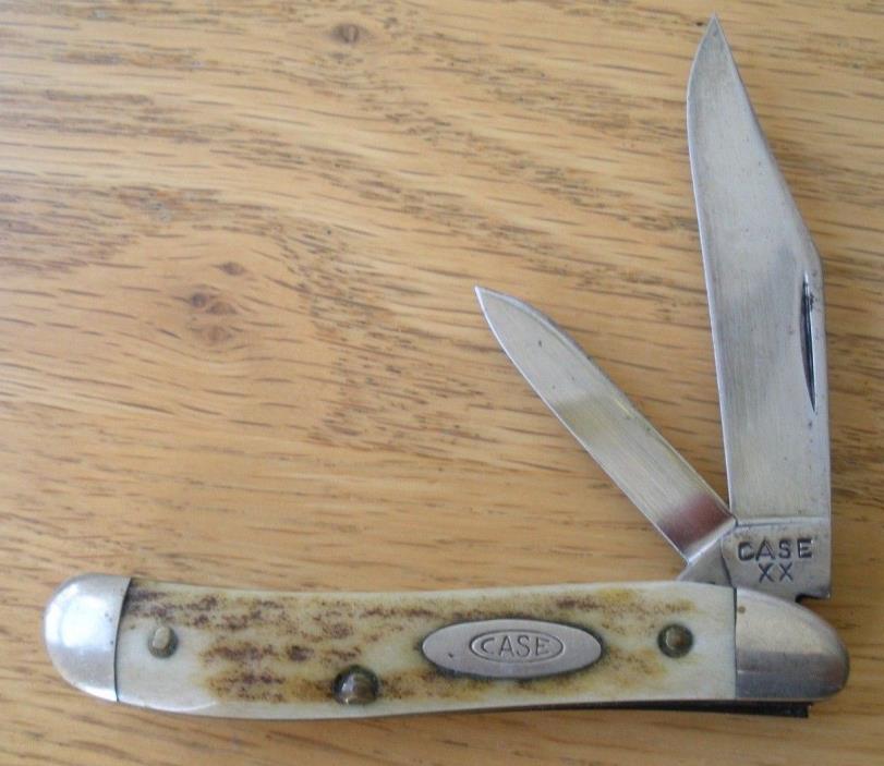 RARE CASE XX 5220 STAG PEANUT KNIFE 1940-64