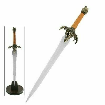 Conan The Barbarian Antiquated Fathers Sword Dagger & Stand