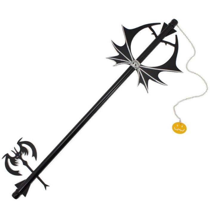 Kingdom Hearts Metal Pumpkin Head Cosplay Halloween Key Sword Club .