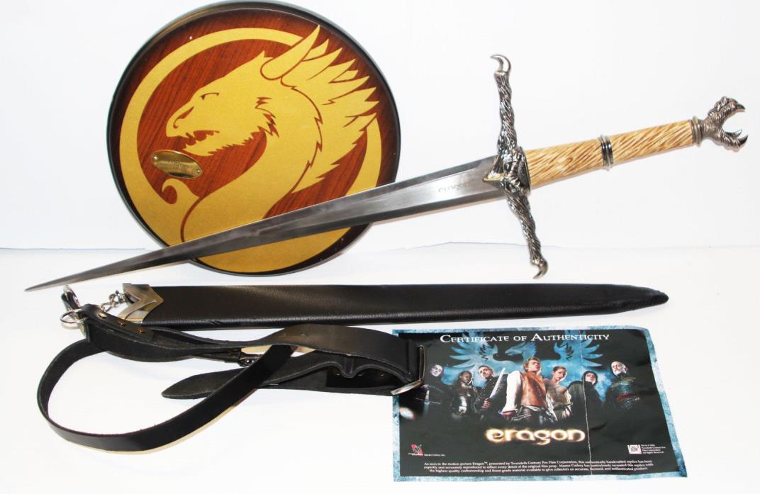 Eragon the Sword of Durza Fox Official Licensed Replica COA Master Cutlery