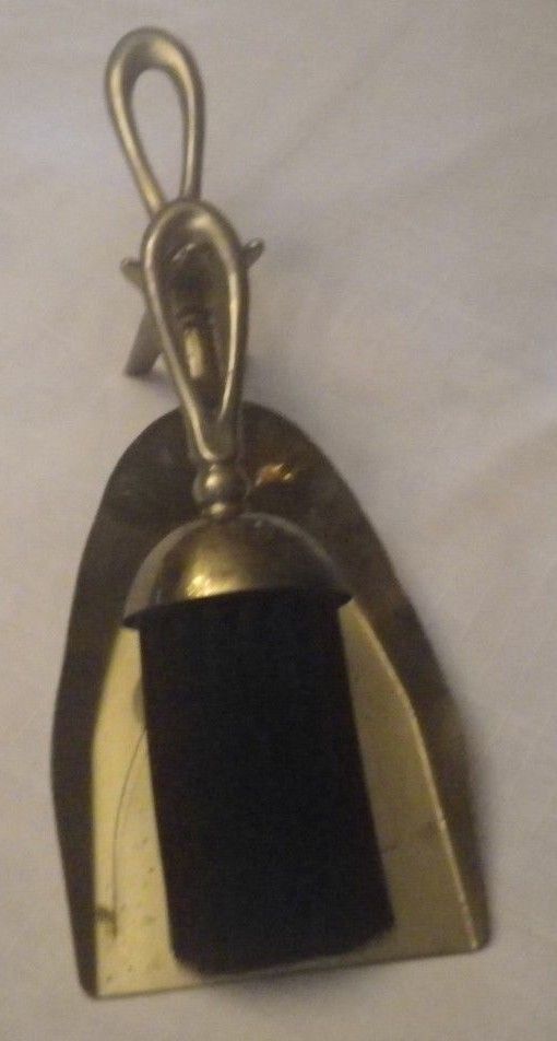 10.5 x 4 inch brass dust butler