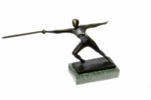 Modern Bronze Sculpture of Fencer Sword Fencing 8