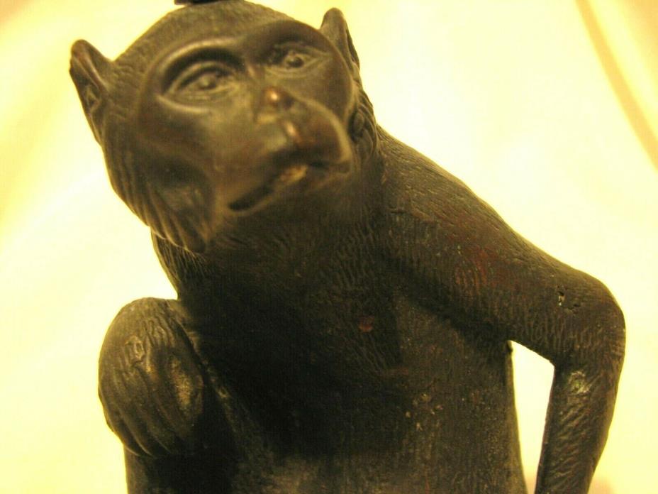 Monkey Bronze Candlestick Maitland Smith Design