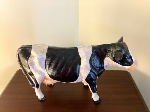 Vintage Cast Iron Cow