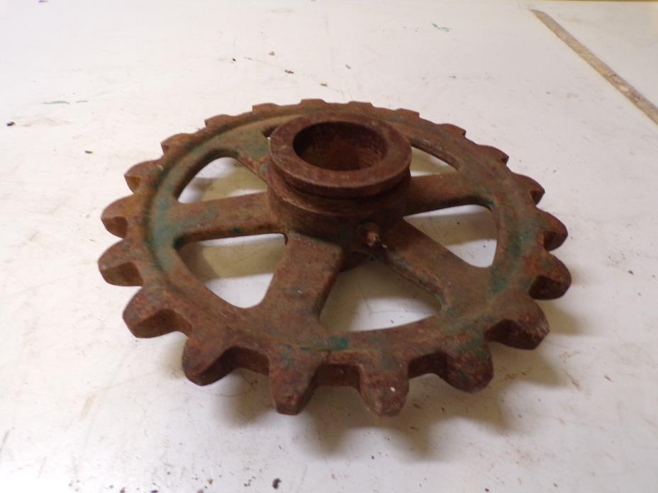 Old Cast Iron Toothed Sprocket Gear 10&1/2