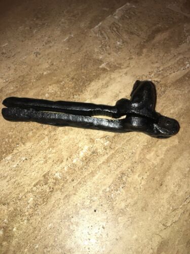 Black Cast Iron Squirrel Nut Cracker