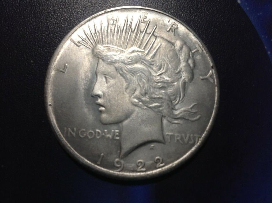 US Silver Dollar r Liberty 1922 FAKE!!! Counterfeit Copy Coin