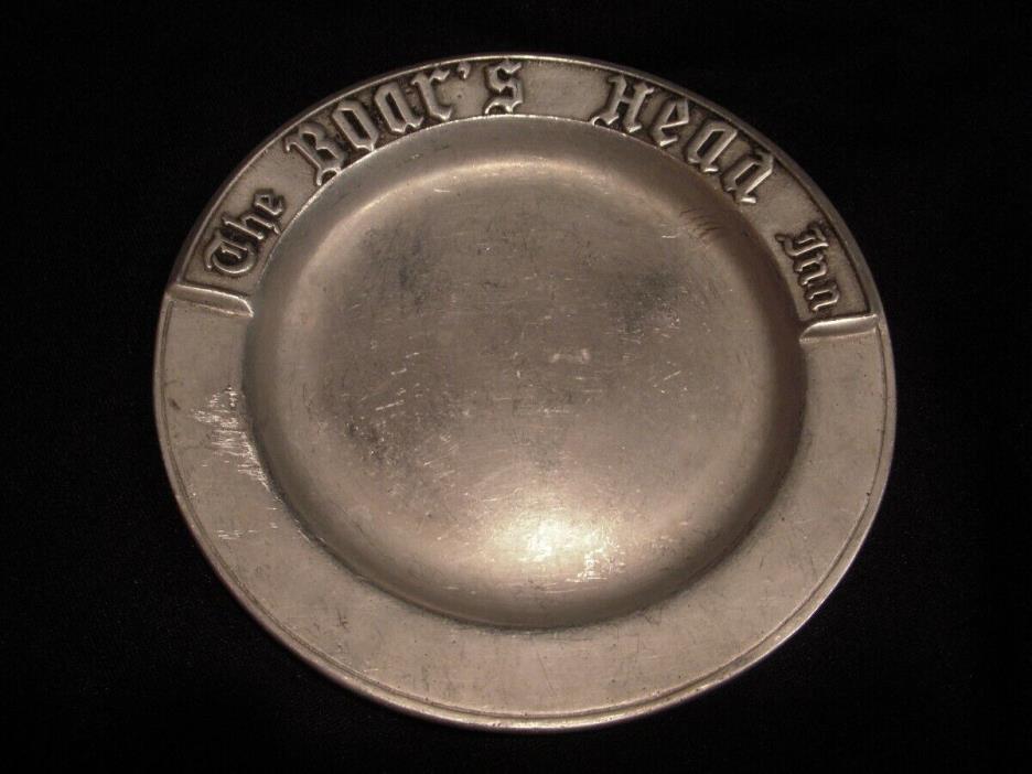 The Boar's Head Inn 6-inch Wilton Armetale Plate / Wine Coaster