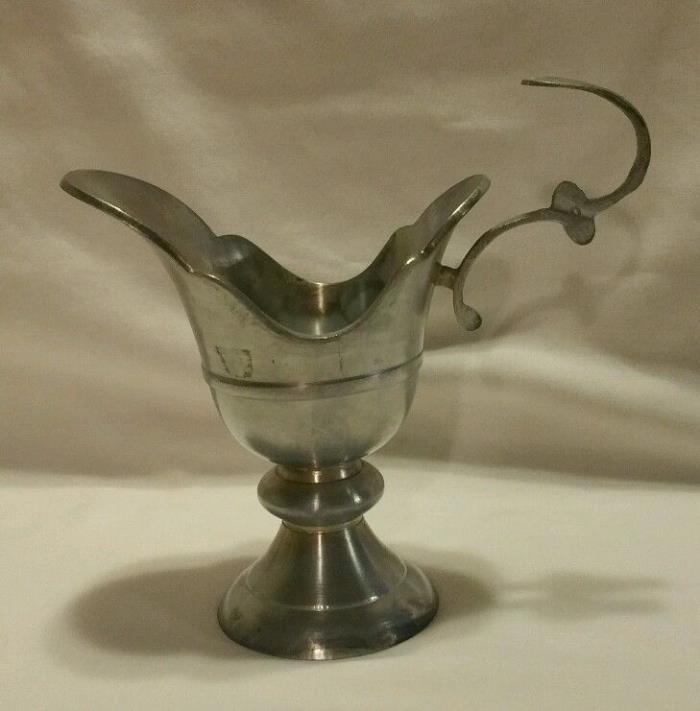Vintage Silver? Pitcher - Stamped India - 6