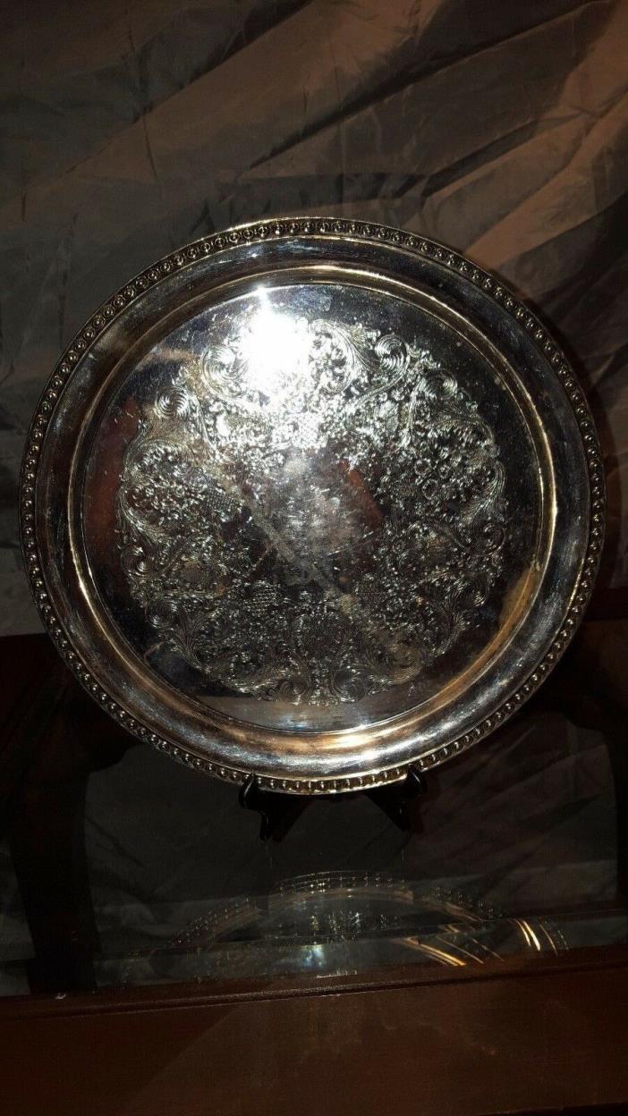 International Silver Company platter