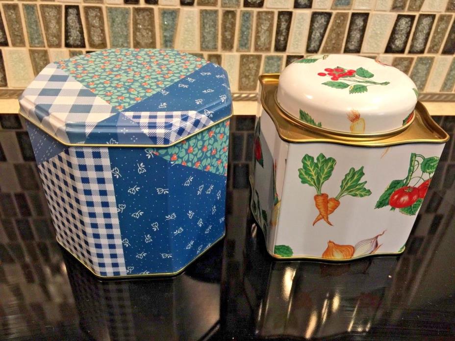 Cookie Candy Tins ~ Selling the Pair