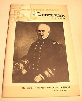 New York Civil War Centennial Booklet - April 1962.
