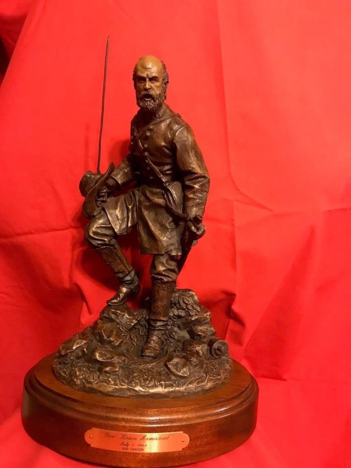 Ron Tunison Gen. Lewis Armistead Civil War Cold Cast Bronze Sculpture / Statue