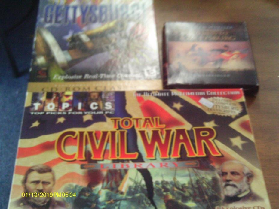 civil war library on CD-Rom