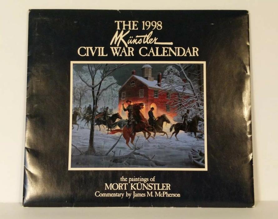 1998 MORT KUNSTLER ~ Civil War Wall Calendar ~ Lang Graphics ~ NEW ~ Ships FREE
