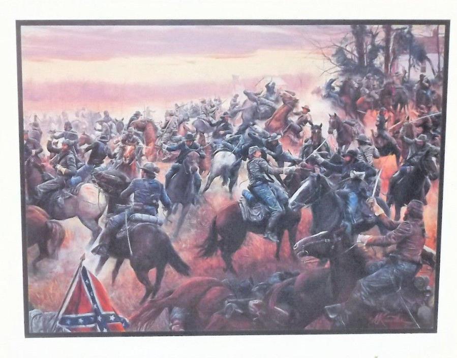 6 x 8 Mort Kunstler Calendar Print Of The Battle for the Shenandoah {4783}