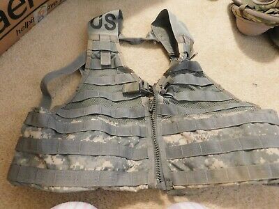 US ARMY MOLLE II ACU FIGHTING LOAD CARRIER VEST