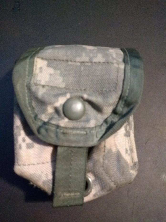 US Army MOLLE II Hand Grenade Pouch, ACU Pattern Very Good