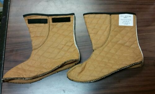 US Army Military Booties Boot Liners Inserts Pair Sizes 7-7.5 , 6-6.5 or 7 NEW