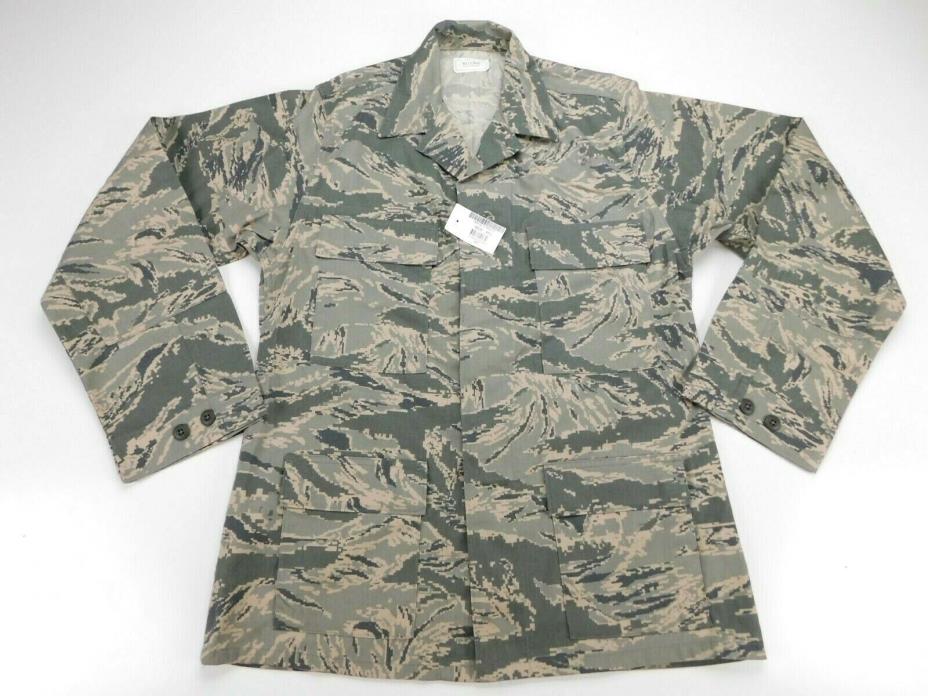 USAF US Military Air Force Combat Coat Utility ABU Camo Tiger Stripe 40 Long NWT