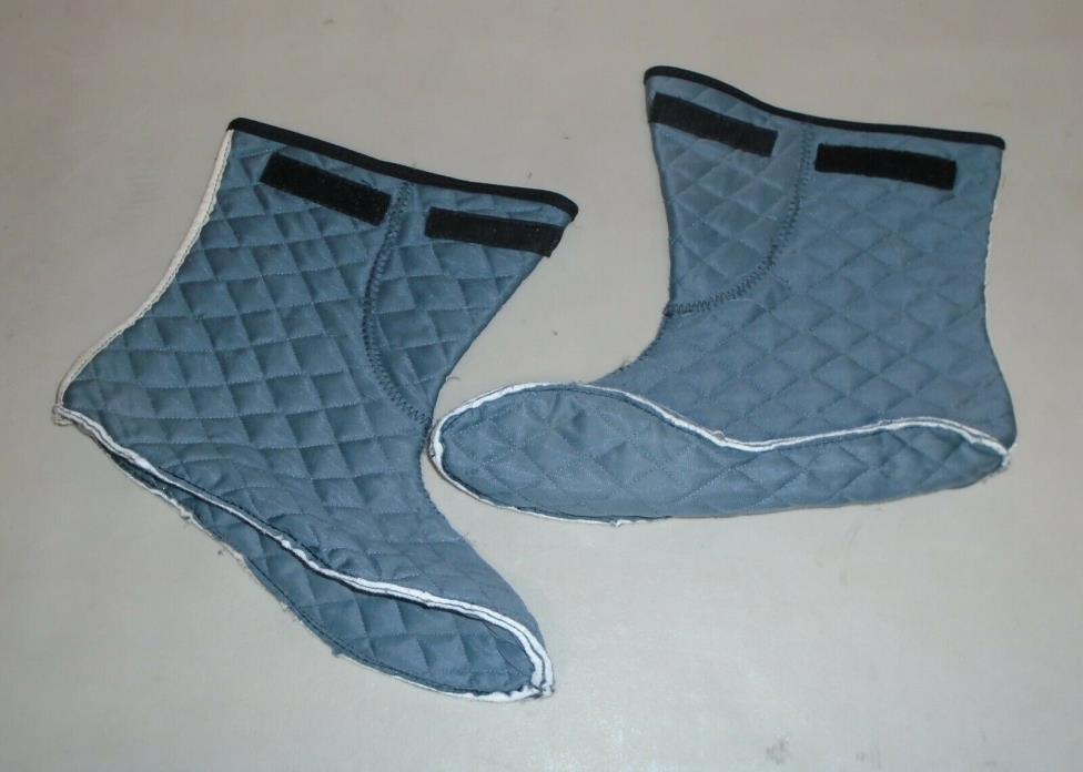 Pair of US Military Issue ICW Grey Cold Weather Boot Liner Inserts 10-10.5 W-XW