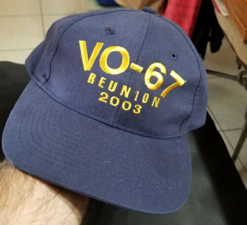 Rare US Navy VO-67 Squadron BALL CAP adjustable 2003 Reunion